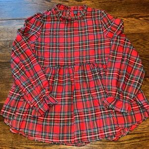 SHEIN ladies plaid top